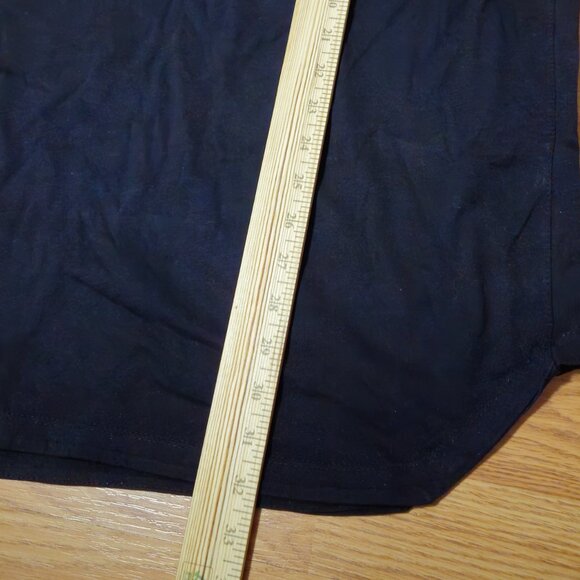 Nike Air Force 1 Long Sleeve ALT Camo curved hem sides Tall T Shirt Mens large - Picture 9 of 12